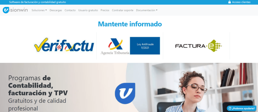 Visionwin Programa de contabilidad